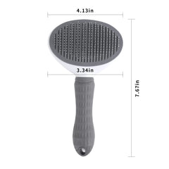 PanSukided cat self-cleaning brush stainless pins for efficient brushing