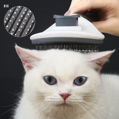 PanSukided cat self-cleaning brush washable design for easy maintenance