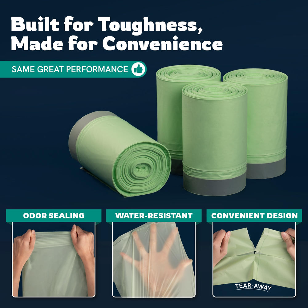 Panther Armor cat litter bags odor-sealing technology blocks smells while keeping the area fresh.