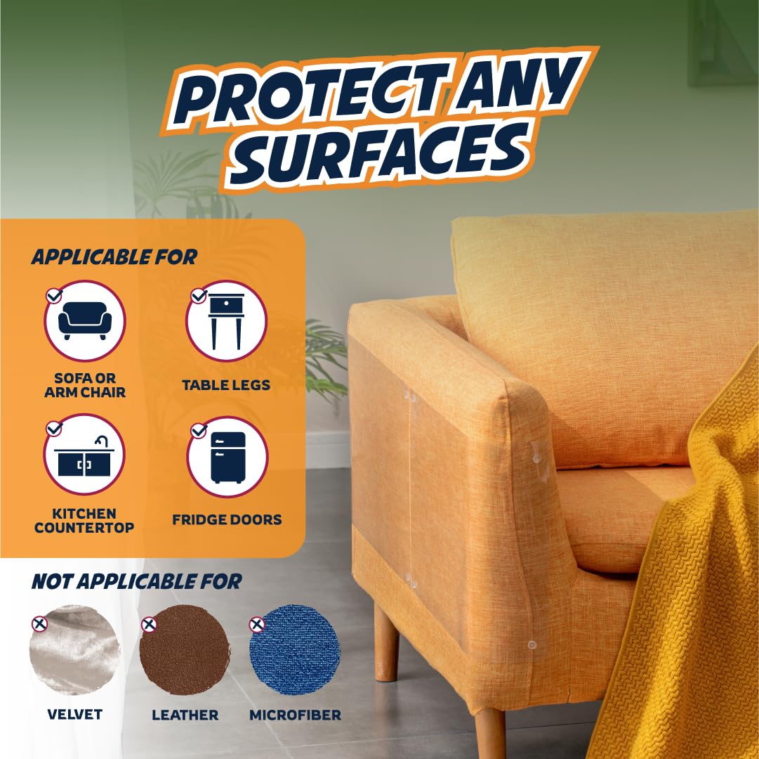 Panther Armor customizable coverage lets you trim to fit corners and edges.