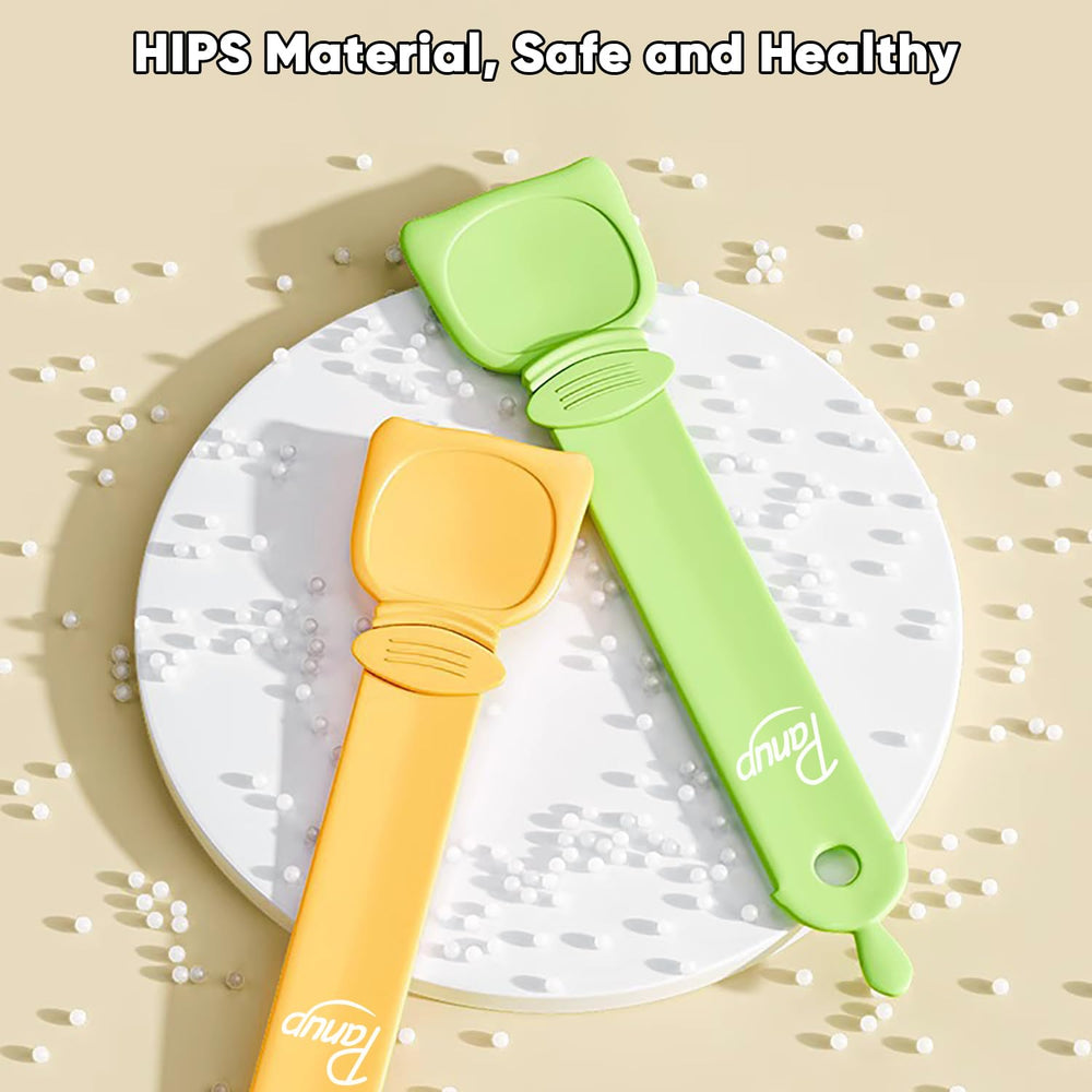 Panup Cat Strip Feeder color collection illustrates three-color variety for pets.