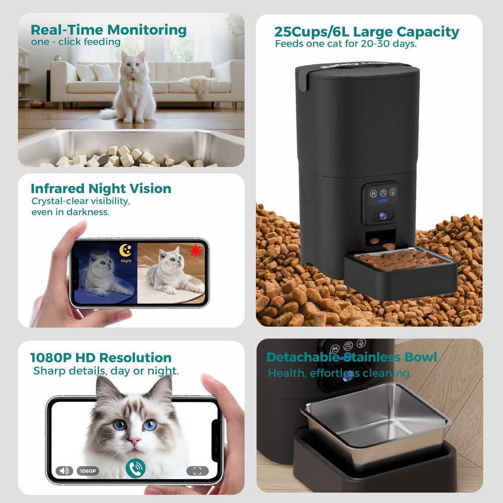 PAPIFEED app control live feed screen enabling remote pet monitoring