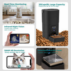 PAPIFEED app control live feed screen enabling remote pet monitoring