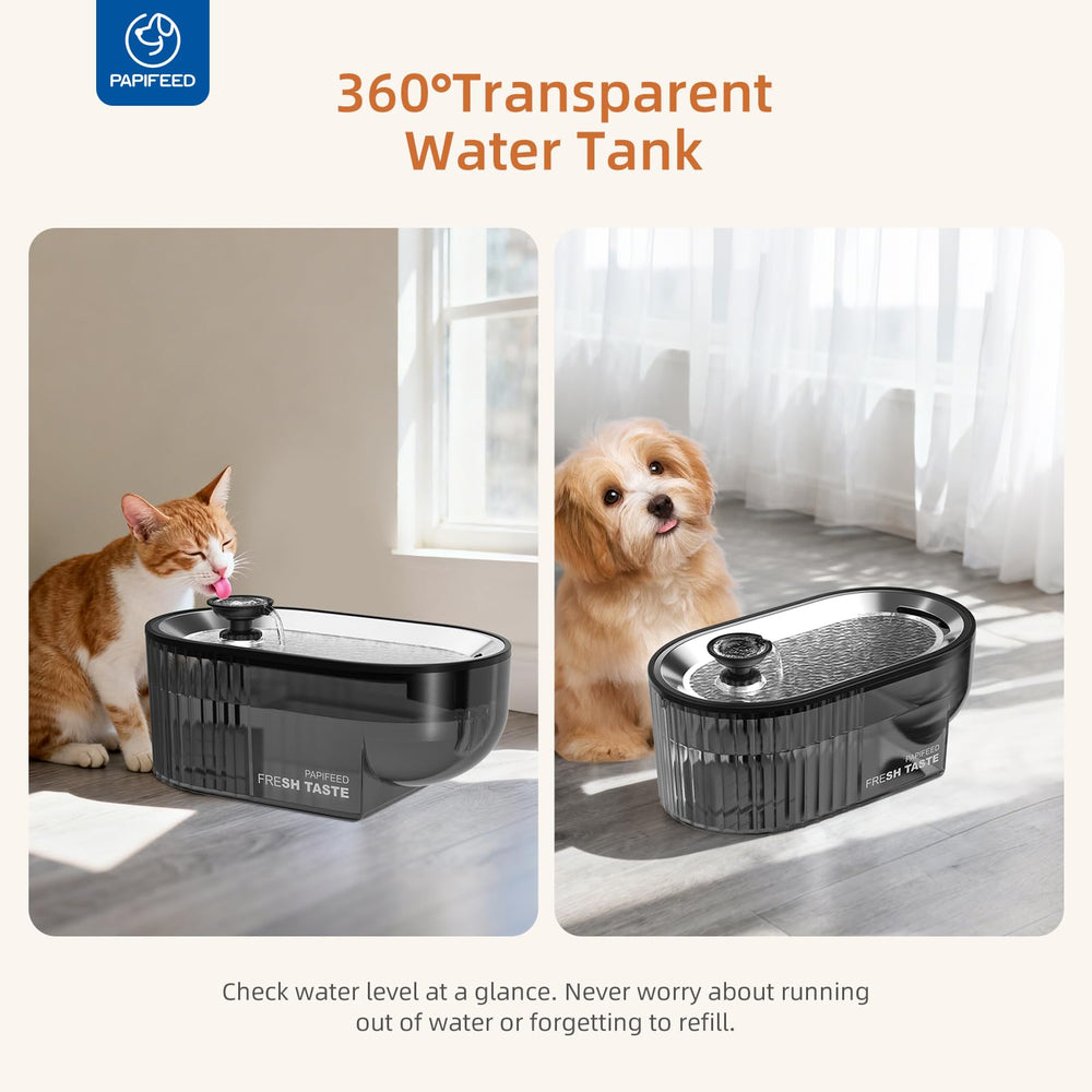 PAPIFEED battery backup ensures feeding continues during power outages.