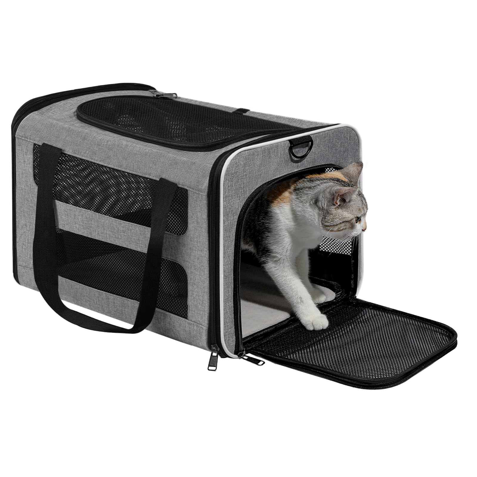 PAPZER flight-ready under-seat carrier supports easy air travel.
