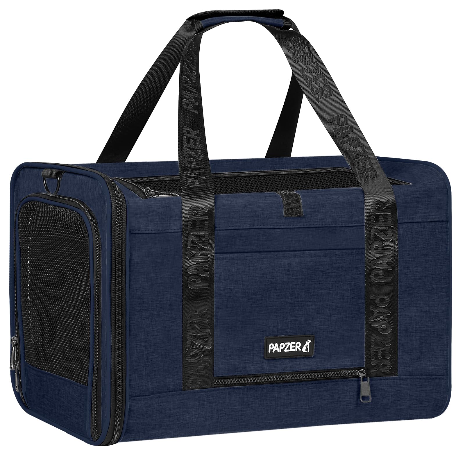 PAPZER Top Load Carrier interior view shows secure space and easy cleanup after trips.