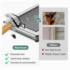 Parab House dog door magnetic flaps close automatically to reduce drafts.