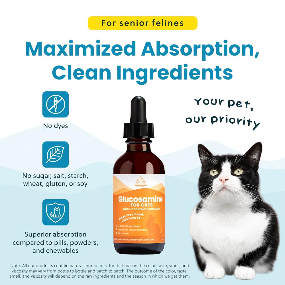 Paramount Pet Health picky-eater palatable formula blending into meals.