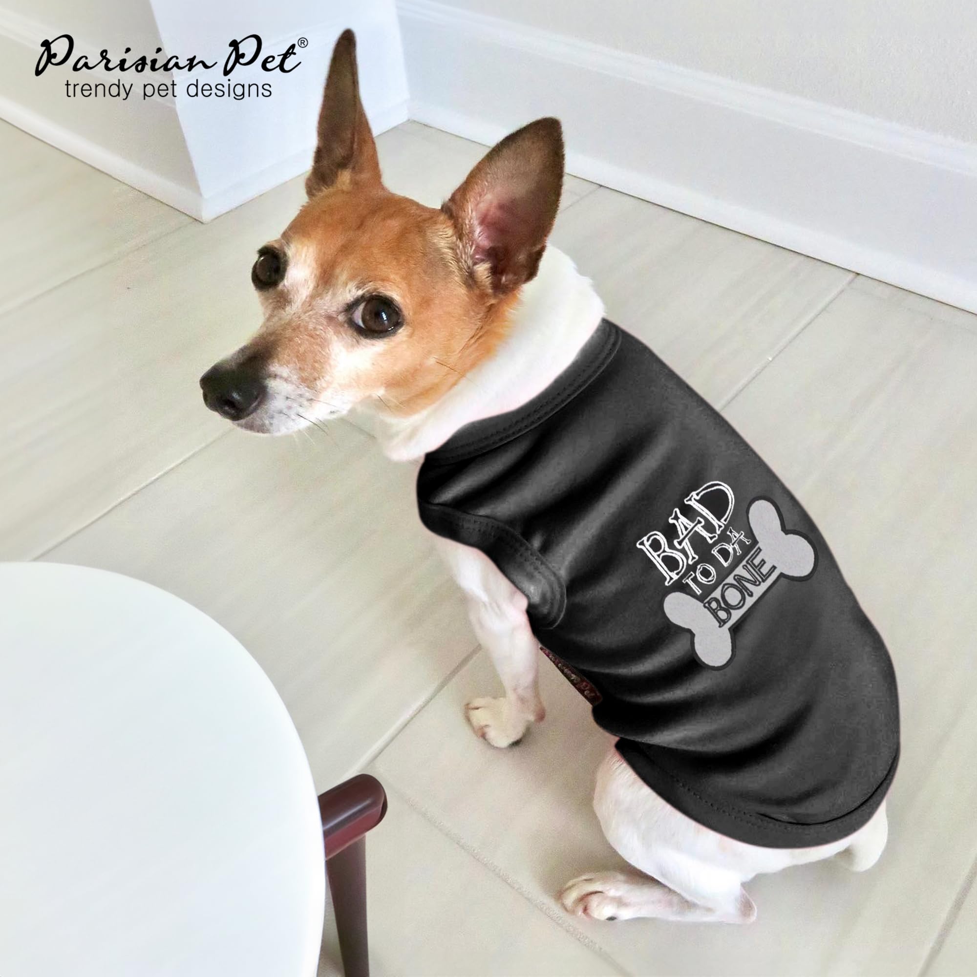 Parisian Pet size chart image helps you find the perfect fit for small dogs.