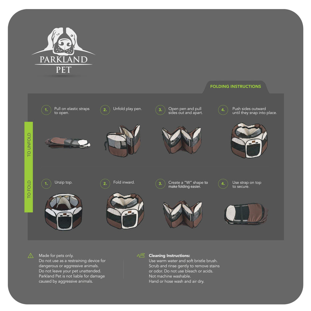 Parkland Pet collapsible travel bowl on the go for easy pet hydration.