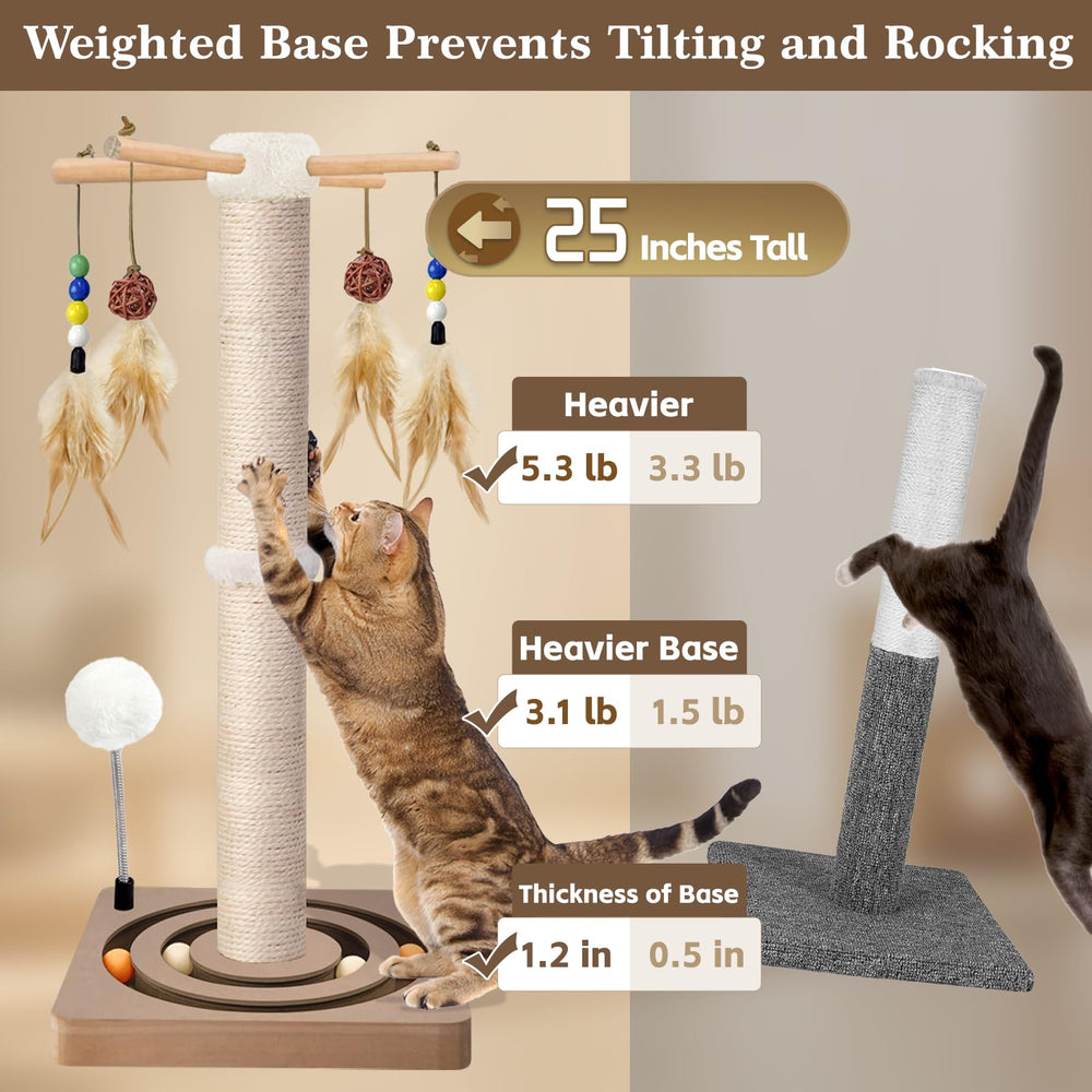 PAROTO cat-tree-base-sturdy shows a solid foundation for energetic kittens.