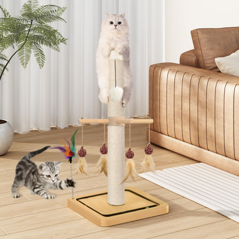 PAROTO indoor cat furniture blends with décor while enriching your pet's routine