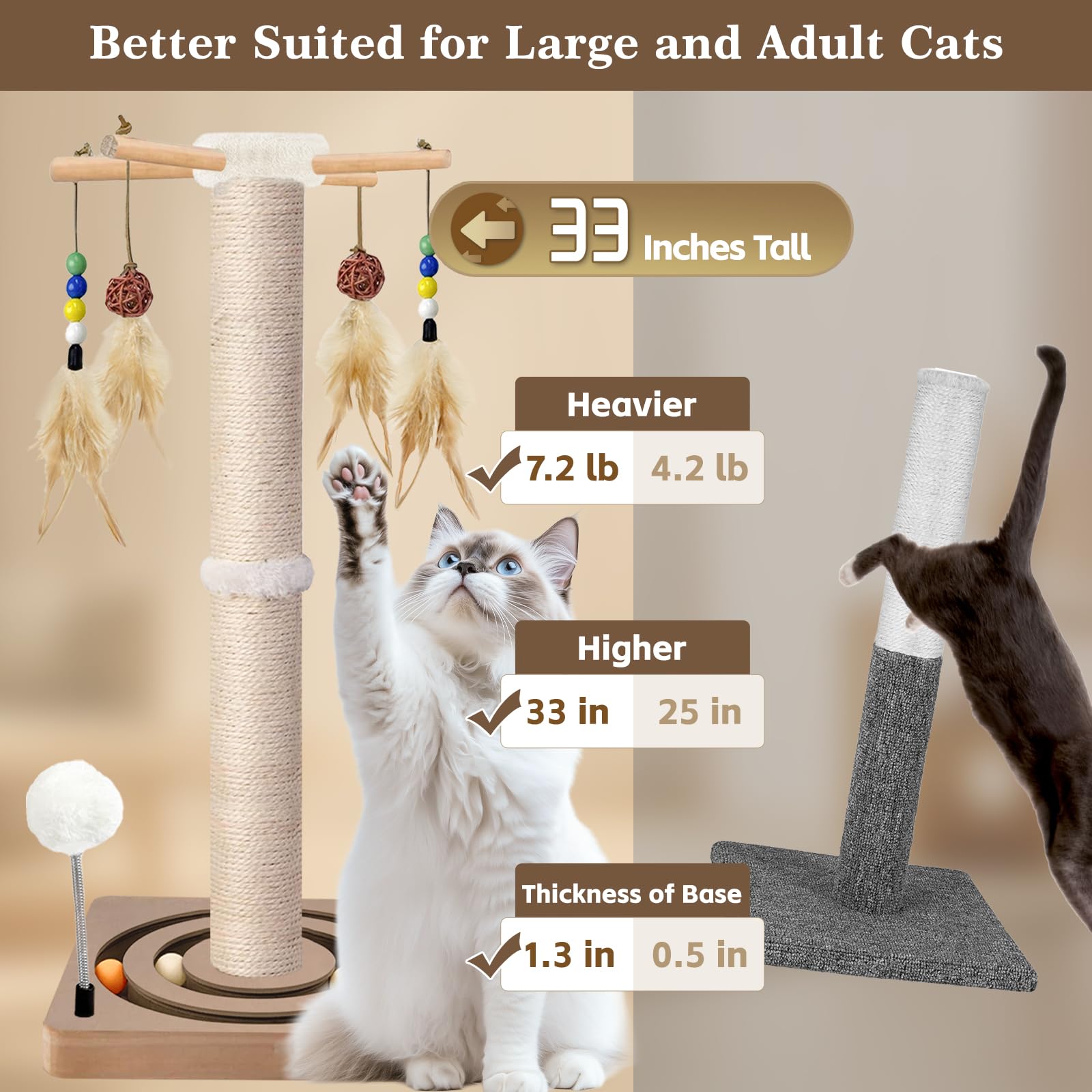 PAROTO toy-feathers image shows interactive hanging toys for engaging cat play sessions.