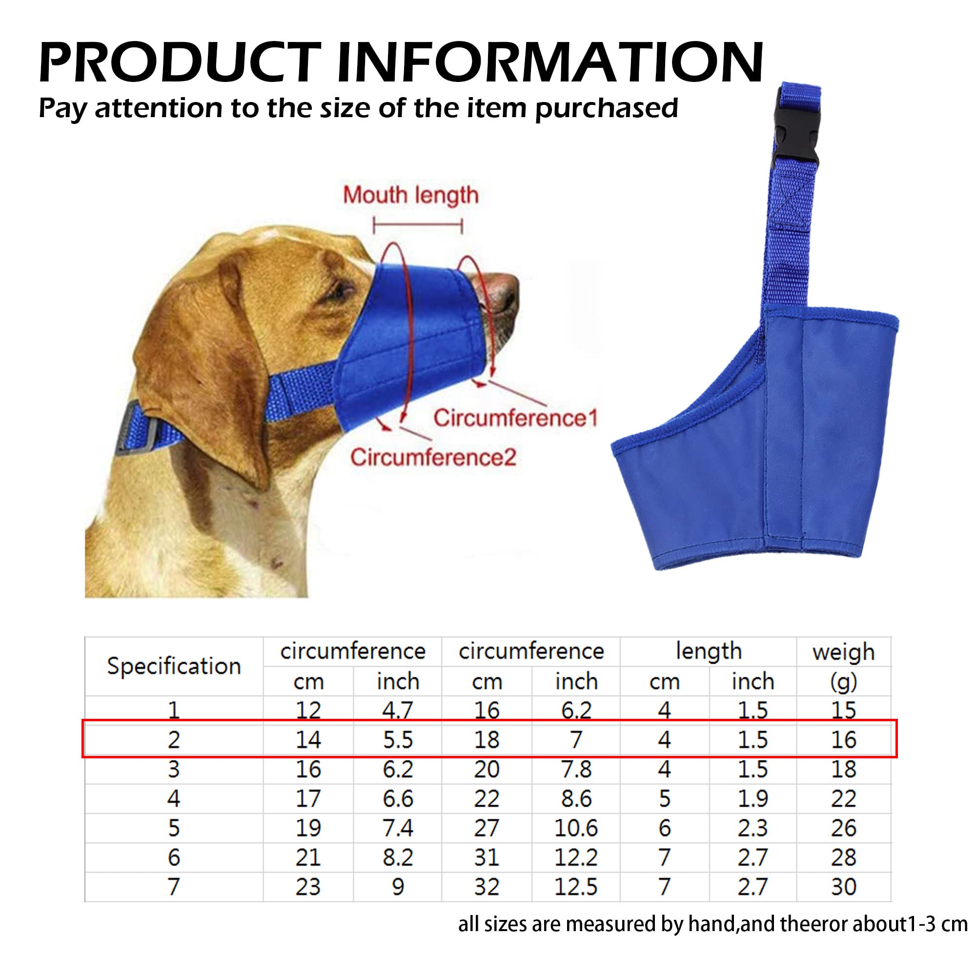 Parts Express dog muzzle breathable mesh padding provides comfortable wear for longer grooming sessions.