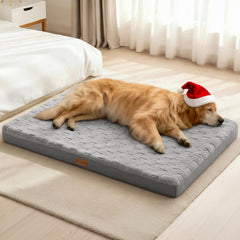 Patas Lague orthopedic XL dog bed closeup foam for joint support and comfort