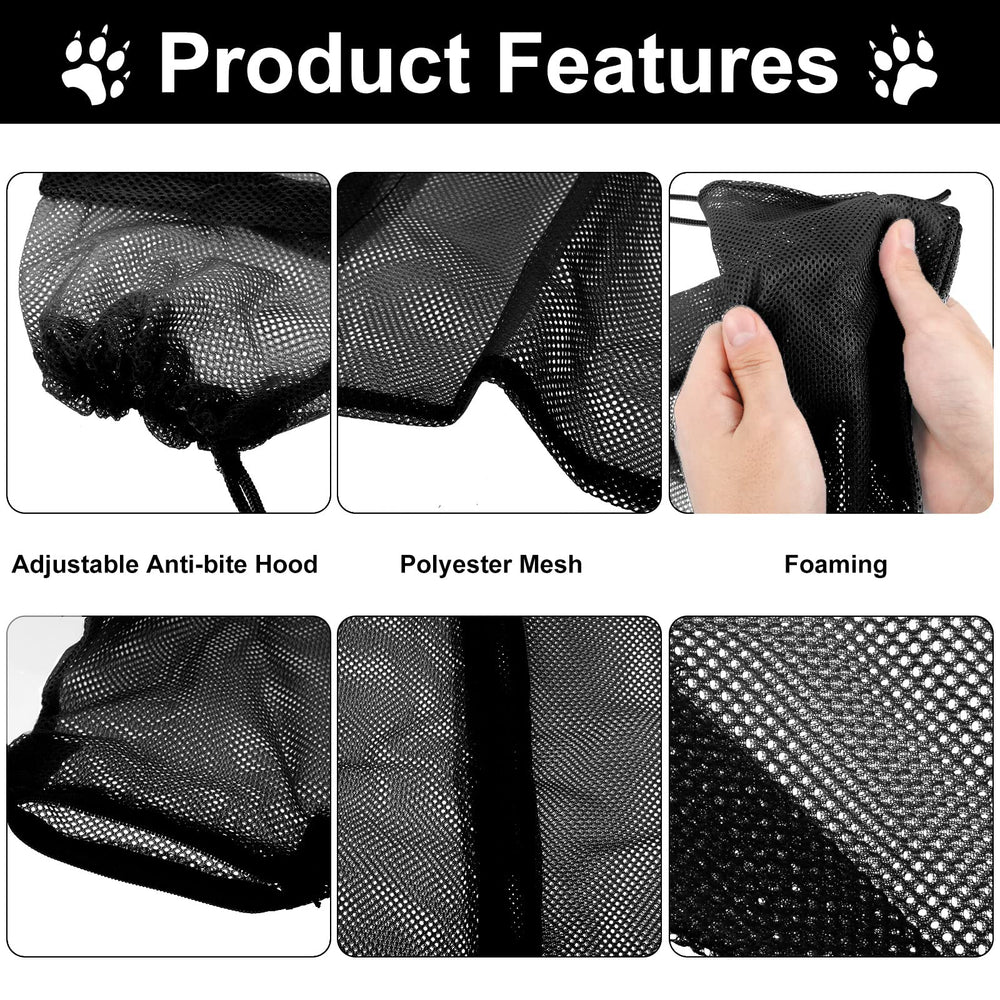 Patelai grooming bag breathable mesh for comfortable bathing.