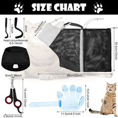 Patelai cat nail clipper tool enables precise trimming during grooming.