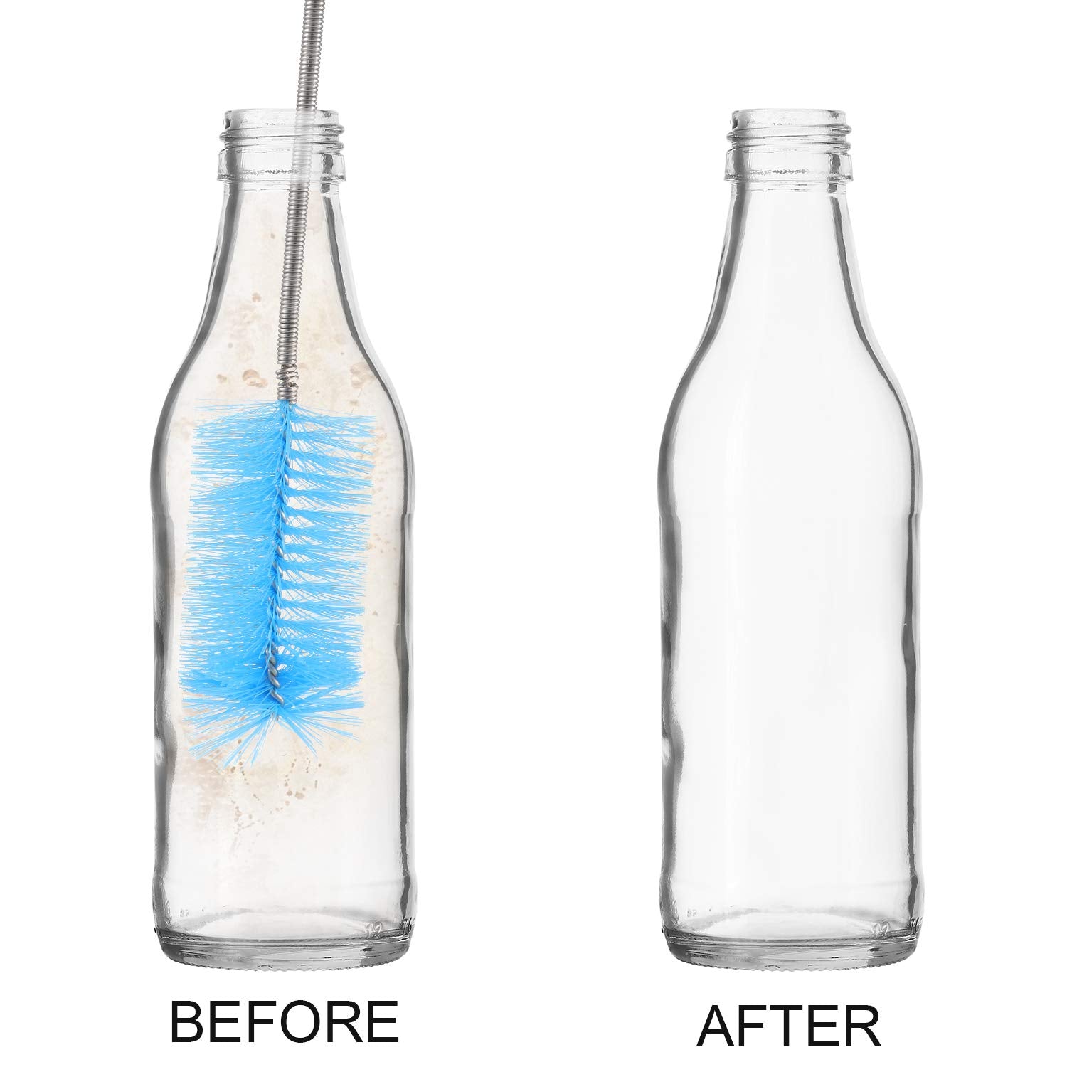Patelai flexible tube cleaning brush for hard-to-reach hoses