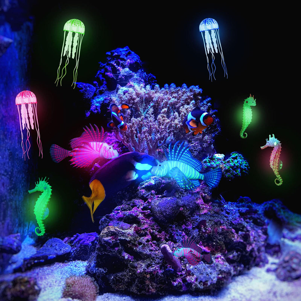 Patelai glow seahorse yellow provides vibrant contrast with other colors