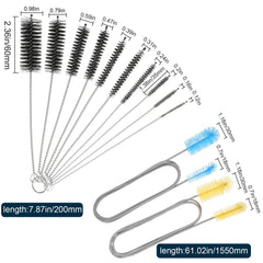 Patelai stainless steel nylon bristles offer durable safe scrubbing for sensitive surfaces