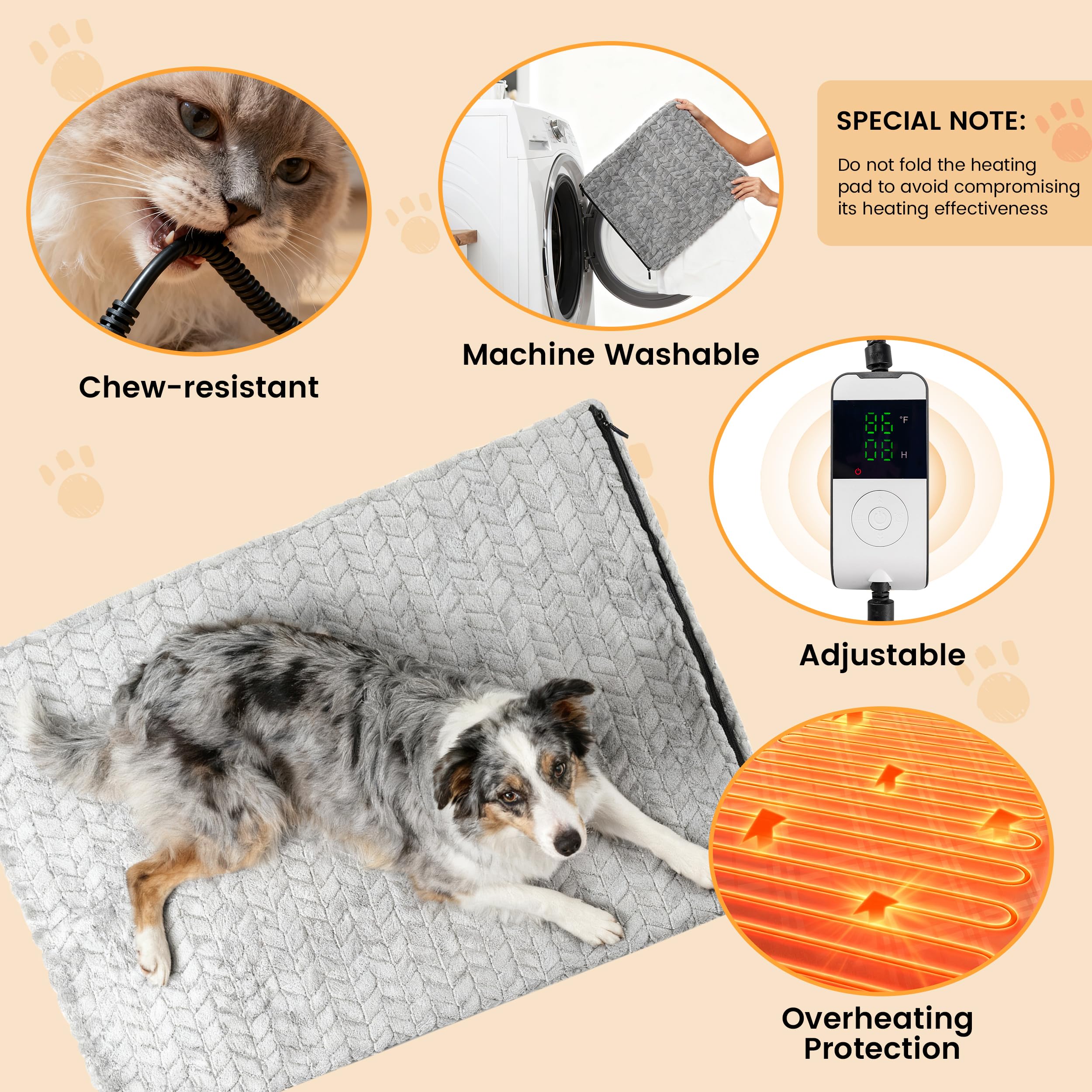 PatiencET indoor-outdoor ready pad with waterproof liner for versatile setups.