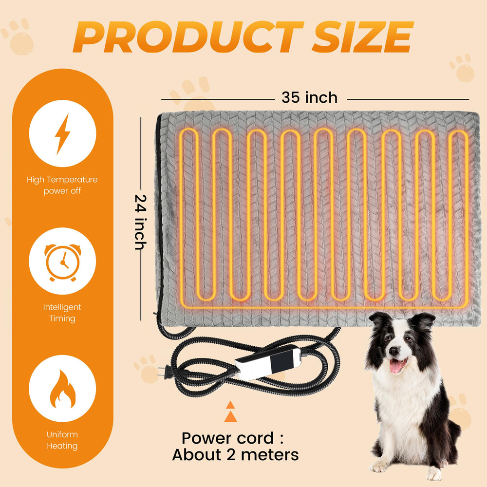 PatiencET oversized machine-washable cover simplifies cleaning after outdoor use.