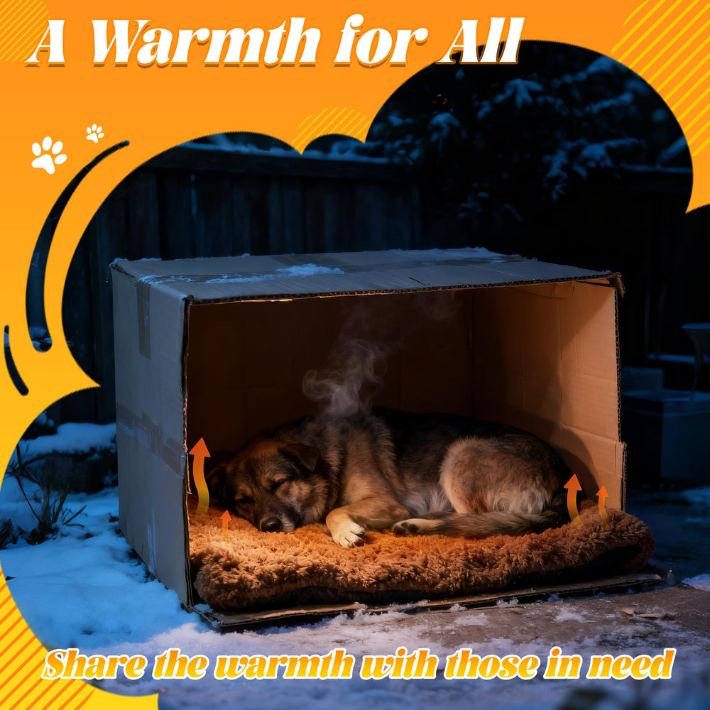 PatiencET self-warming bed non-slip bottom keeps pets secure.