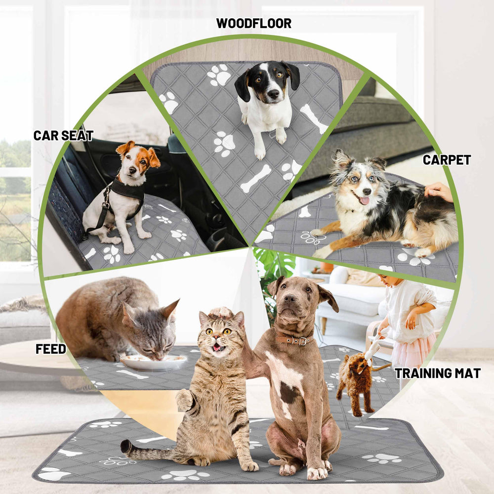 PatiencET waterproof bottom detail emphasizes leak-proof protection for floors and car seats.