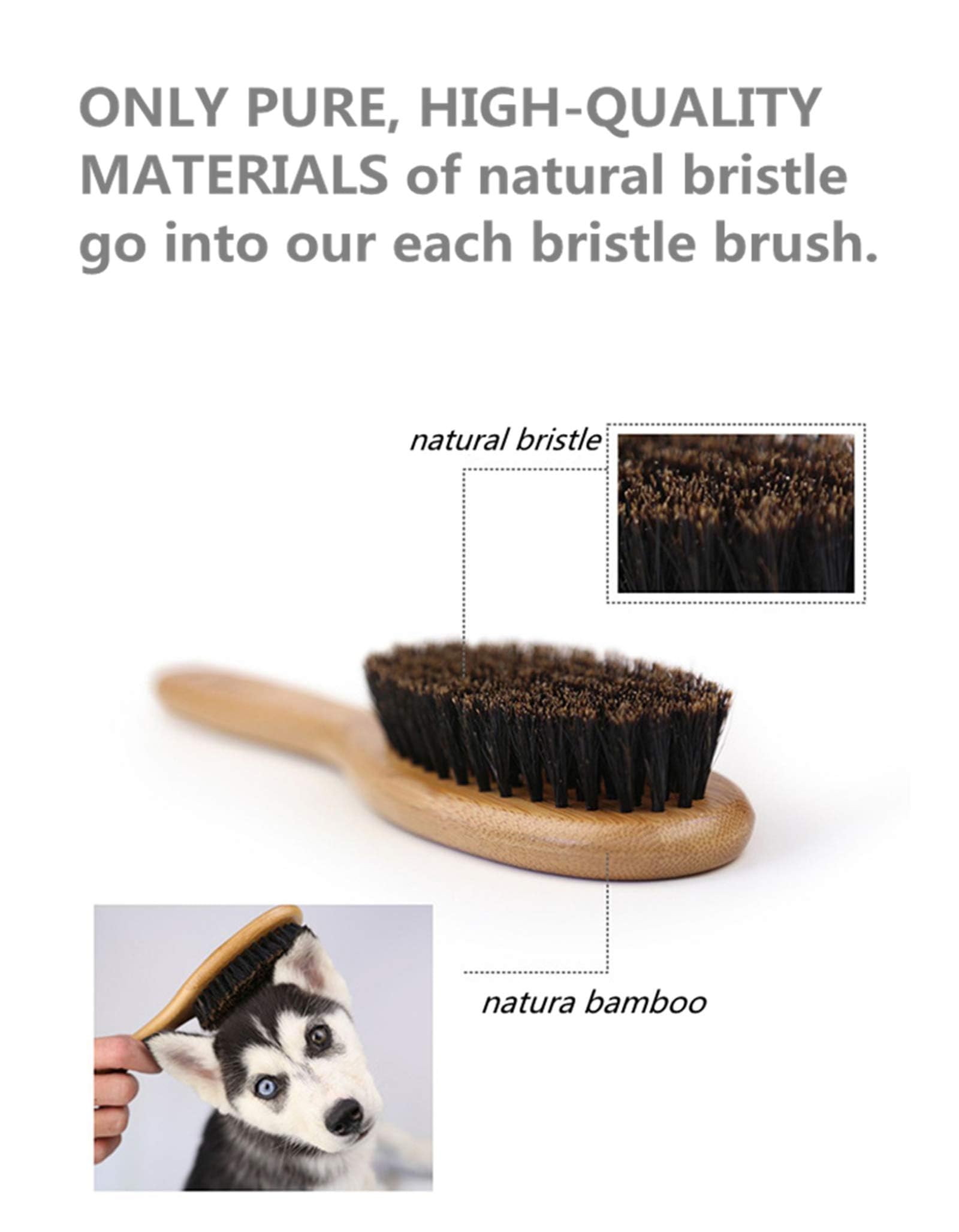 Patina Japanese design on an ergonomic brush for precise, balanced grooming.