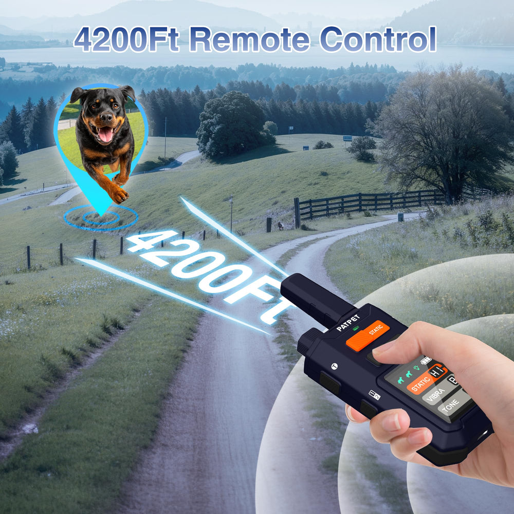 PATPET micro pulse technology delivering gentle, precise stimulation for sensitive dogs