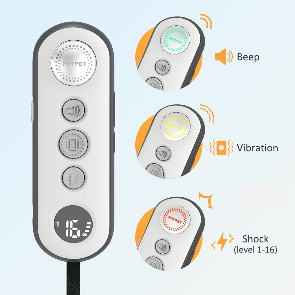 PATPET rechargeable battery ensures quick charge and long-use sessions.