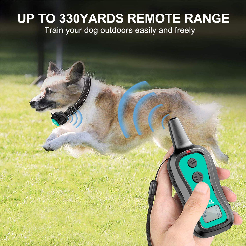 PATPET two-dog training remote setup allows switching between dogs