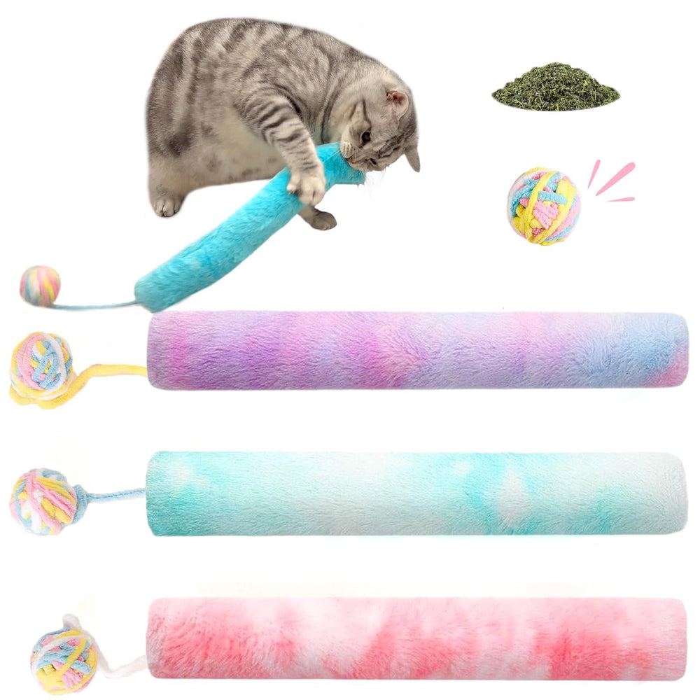 PATTEPOINT Cat Kicker Toy pillow closeup—soft fabric ideal for cuddling and gentle play.