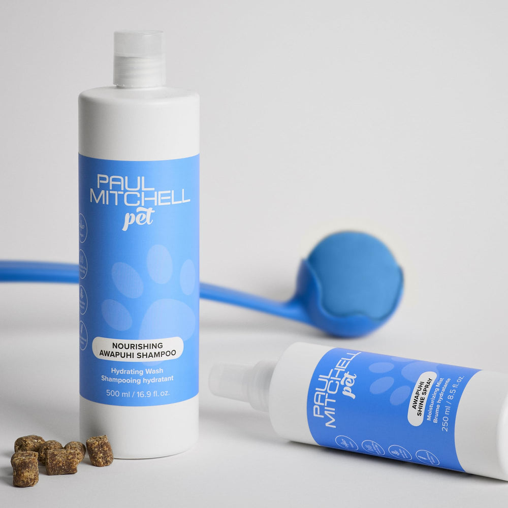Paul Mitchell Pet bottle close-up cap shows premium dispensing design