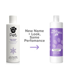 Paul Mitchell Pet Super Bright Shampoo bottle with pump for easy application