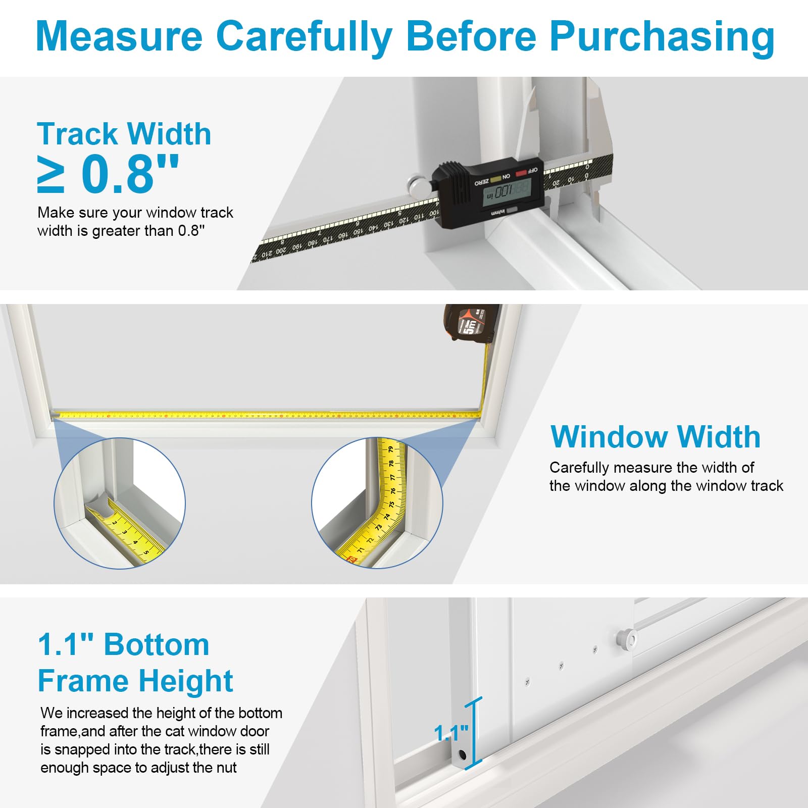 Paulmele cat window door foam sealing weatherproof blocks wind and rain