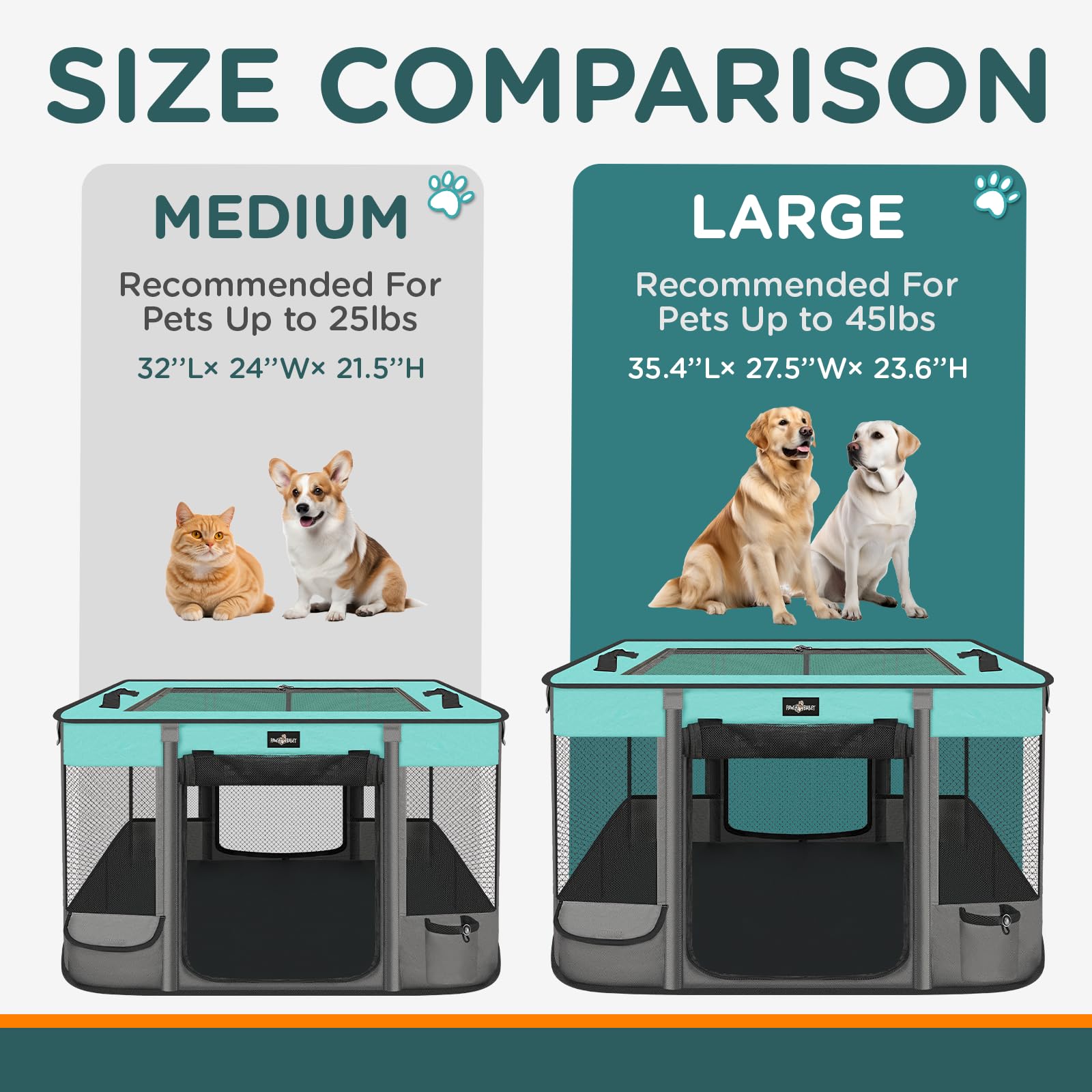 PAW BALLET portable design supports indoor and outdoor use on travels.