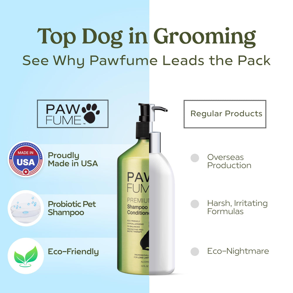 Paw Fume champú para perros: alivio de comezón para perros activos