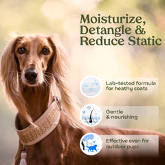 Paw Fume PAWFUME long-lasting scent spray applied for show-ready coats.