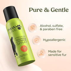 Paw Fume PAWFUME odor-neutralizing coat spray targets odors at source.