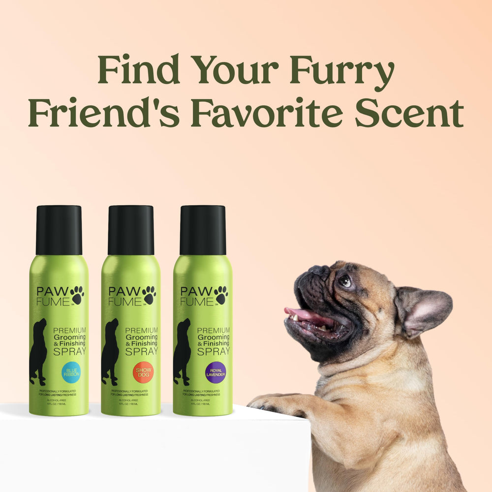 Paw Fume PAWFUME probiotic care nourishes skin and follicles for coats.
