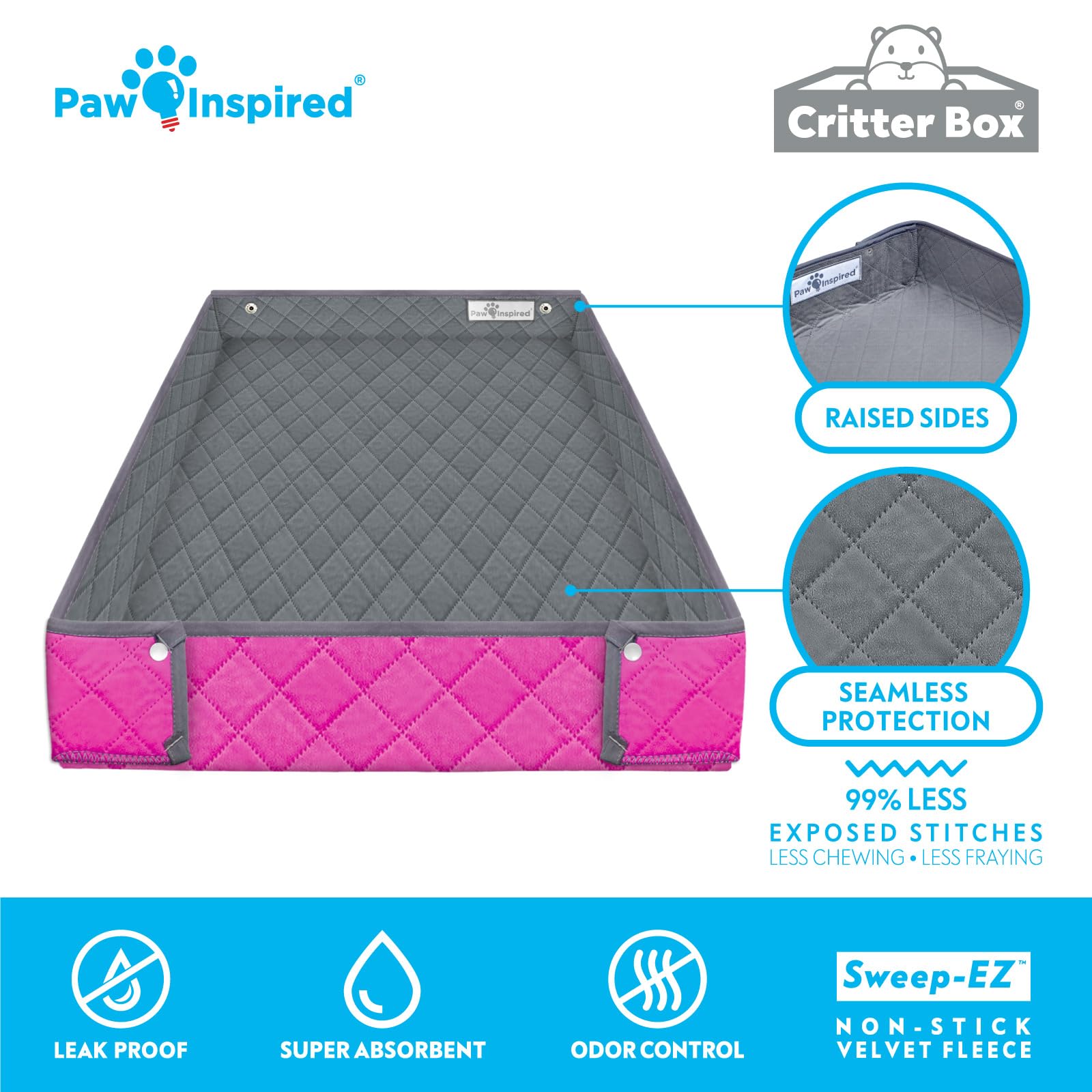 Paw Inspired Critter Box liner fits Critter Nation and Ferret Nation cages