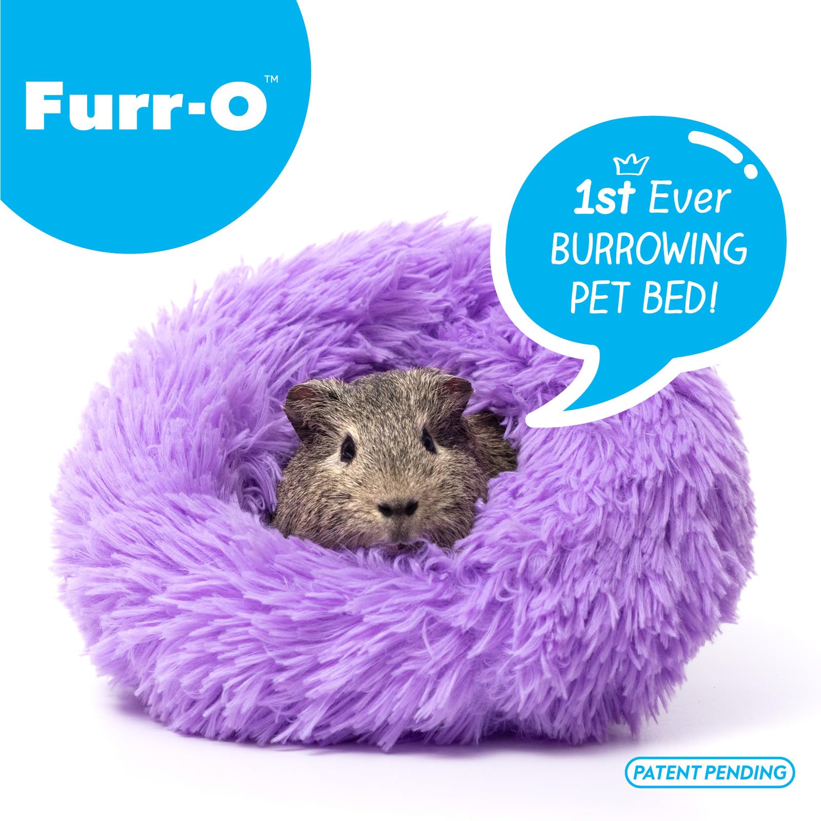 Paw Inspired Furr-O fleece-bottom bed provides absorbent comfort for small pet accidents.