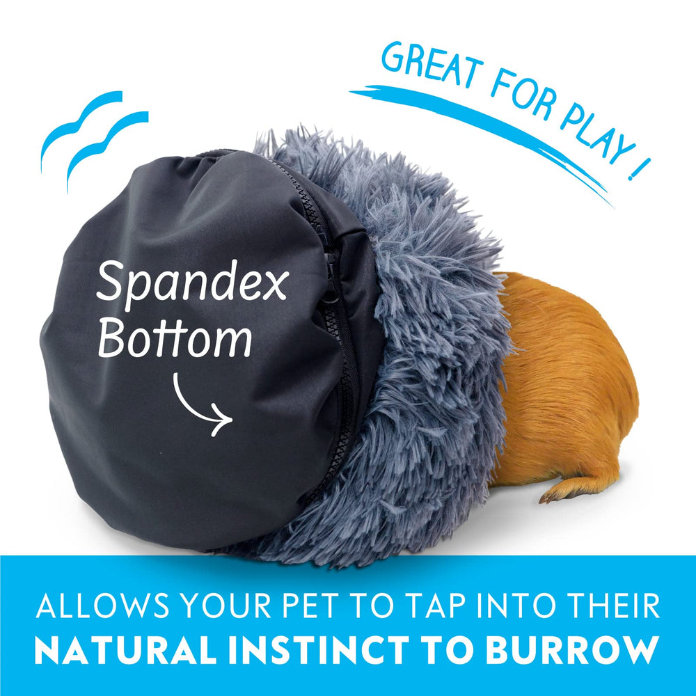 Paw Inspired Furr-O purple hideout offers secure, calming space for small pets.