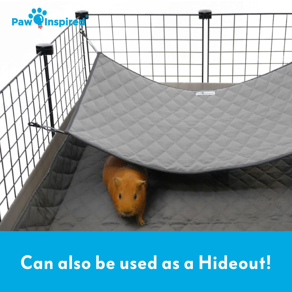 Paw Inspired hammock installed inside a Critter Nation for extra space.