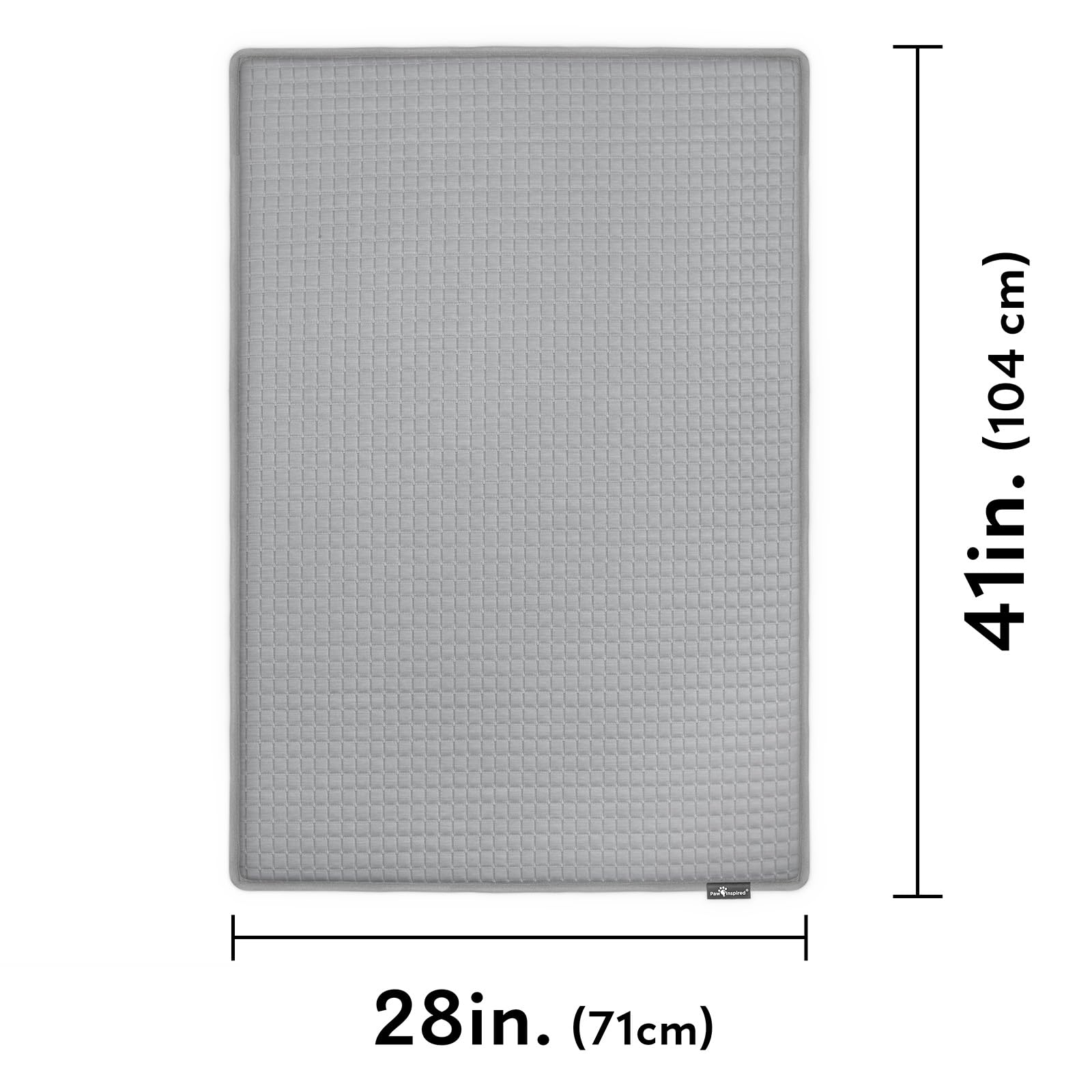 Paw Inspired non-slip bottom kennel ensuring safe grip on floors.