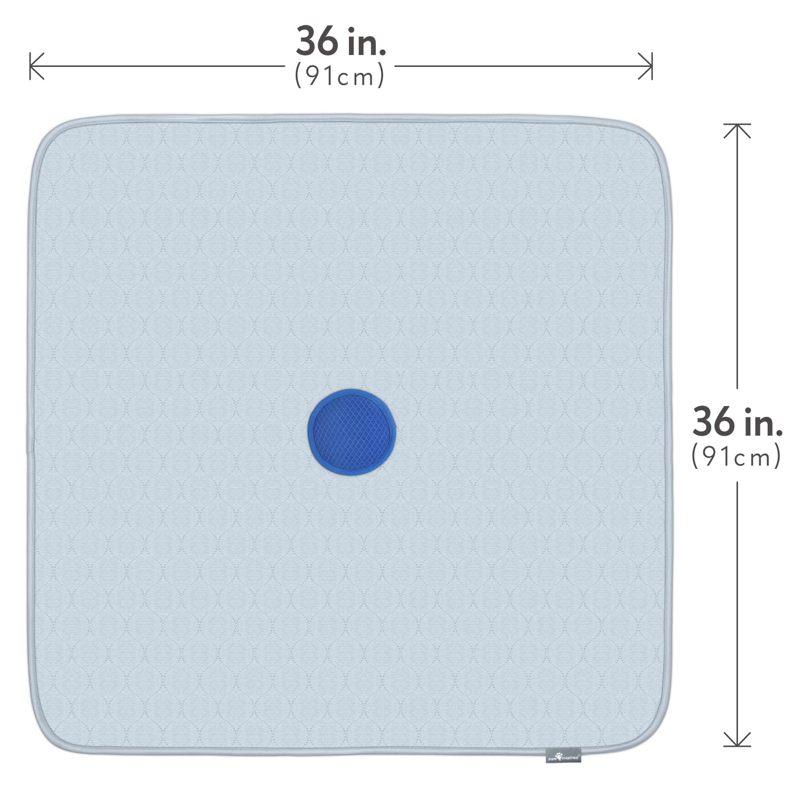 Paw Inspired Speed Spot pad with secure anti-slip backing for steady placement
