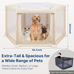 Paw Libero removable roof enables quick interaction from above.