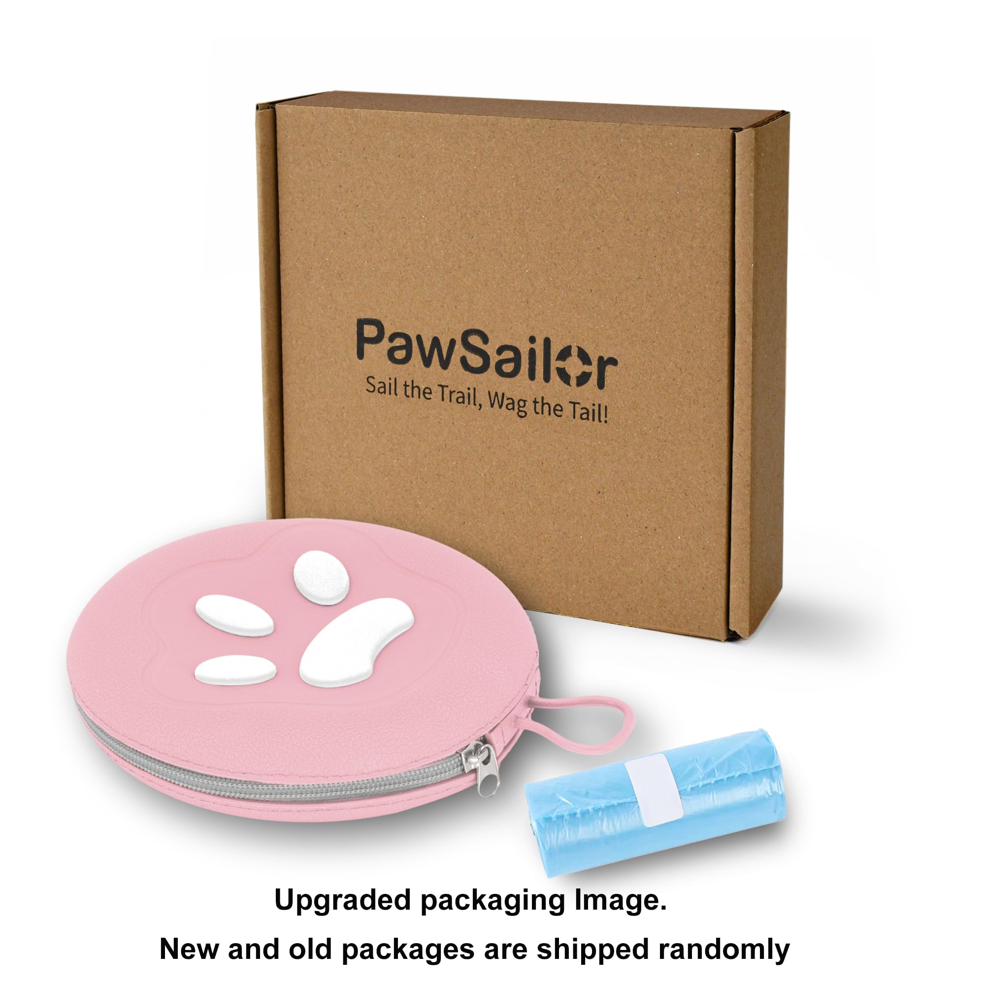 PawSailor collapsible bowls pink easy-clean-silicone cleans quickly after outdoor meals.