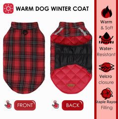 PawSailor water-resistant shell shields against light rain and snow